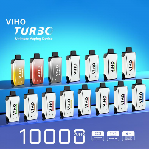 VIHO TURBO 10000 PUFFS DISPOSABLE VAPE 5CT/DISPLAY